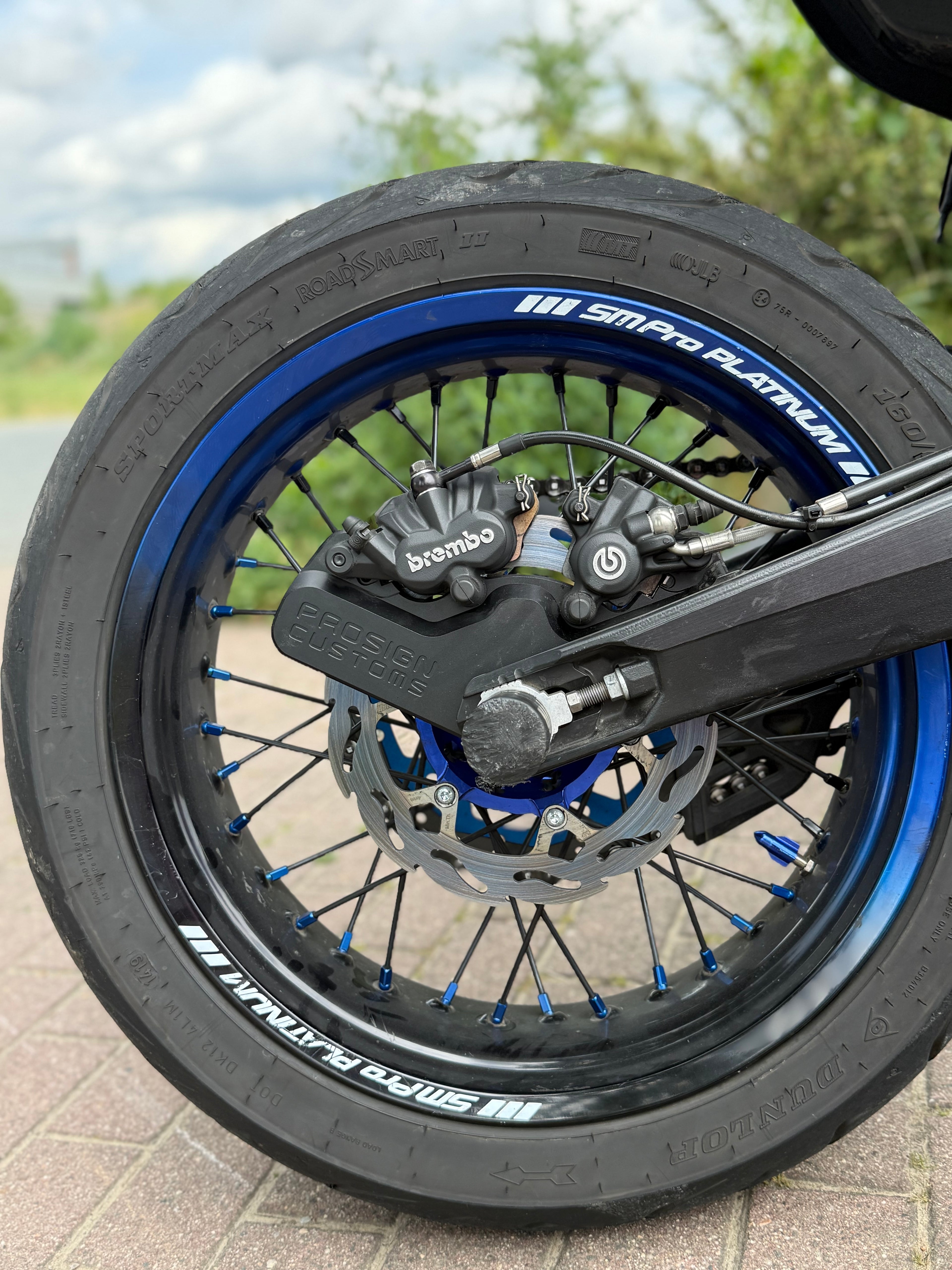 PROSIGN CUSTOMS Lefthand Brake Plate