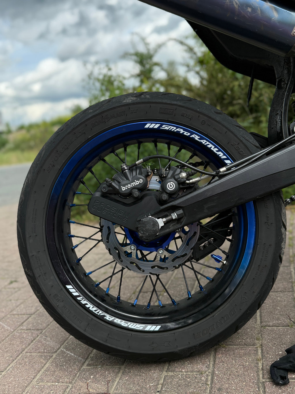 PROSIGN CUSTOMS Lefthand Brake Plate