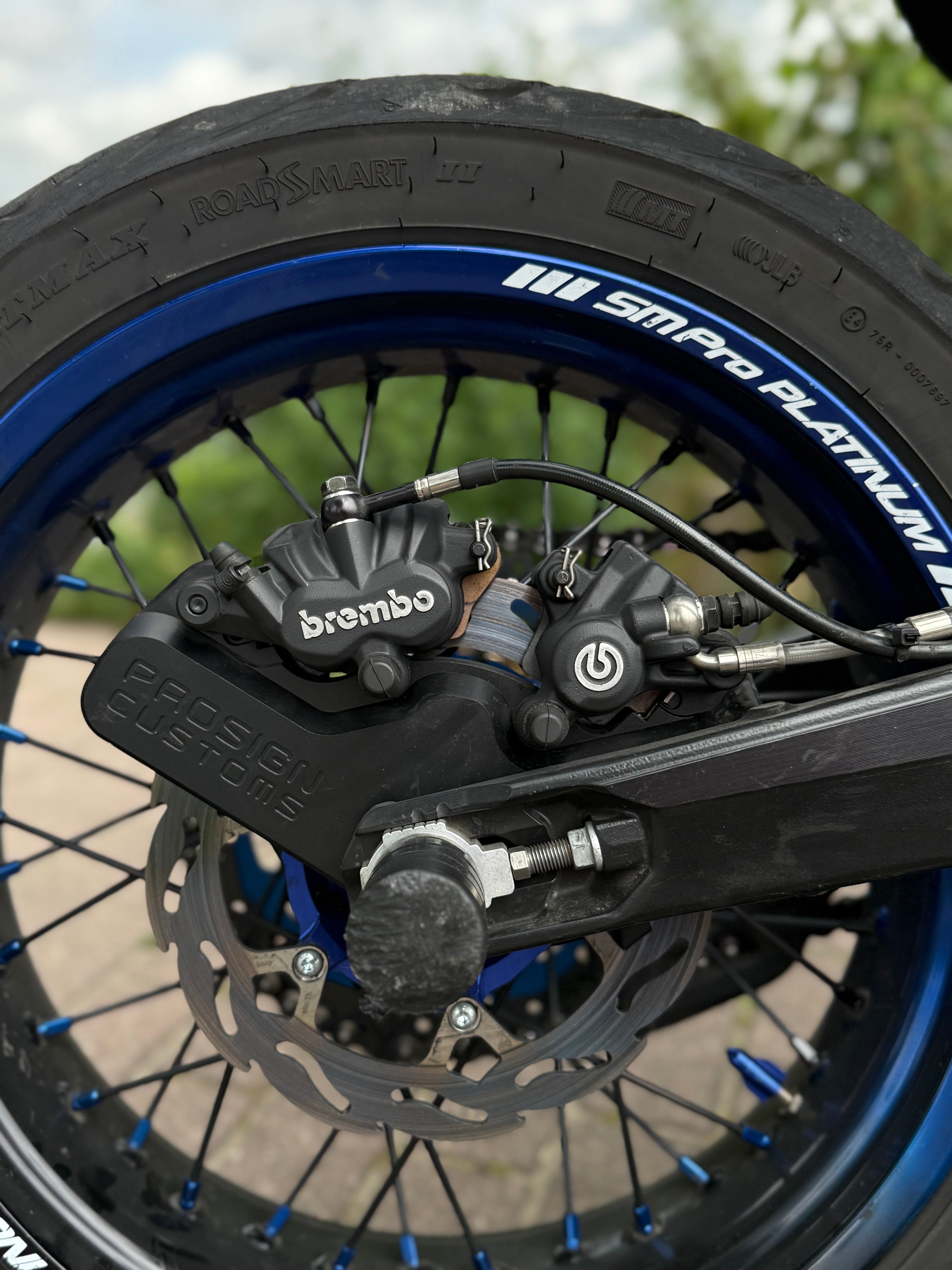 PROSIGN CUSTOMS Lefthand Brake Plate