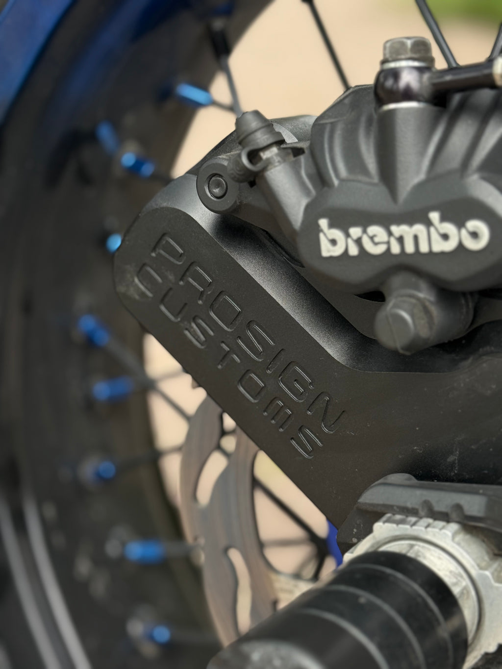 PROSIGN CUSTOMS Lefthand Brake Plate